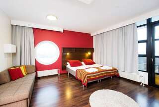 Отель Sport & Spa Hotel Vesileppis Леппявирта Стандартный номер с 2 односпальными кроватями и диваном-3